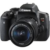 Câmera Canon DSLR EOS Rebel T6i kit 18-55mm