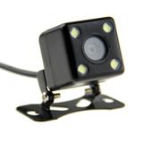 Camera De Re Automotiva Veicular 4 Leds Universal Dvd Colorida - Ab midia