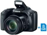 Câmera Digital Canon PowerShot SX520 HS 16MP - Semiprofissional Visor 3 Cartão 8GB