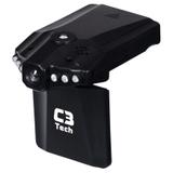 Câmera e Filmadora Veicular HD LCD 2,4" 1280x720 USB CV303BK C3Tech