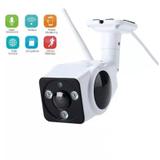 Câmera Ip Externa Visão Noturna 360º Wifi Hd 960p App V380 - Hamy