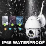 Câmera Ip Wifi Rotativa Externa Dome Prova Da Água Hd Icsee - Seven