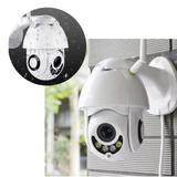 Camera Speed Dome IP Giratoria HD Wifi Externa Segurança Noturna Resiste Agua - Ab midia