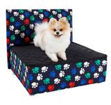 Caminha Box Pet + Cabeceira Luxo Cachorro e Gato - Bf