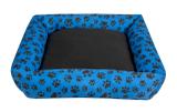 Caminha Cachorro Gato Pet G 72x72 Lavável Zíper Lançamento - Azul - Finos enxovais