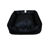 Caminha Cama Pet Dupla Face Pequeno 55cm Couro Preto - Decore fácil shop