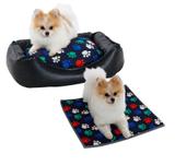 Caminha Eco Pet 60cm com Almofada + Colchonete 45cm Lavável Para Cachorro Gato - Bf