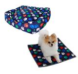 Caminha Eco Pet com Almofada + Colchonete Lavável Anti-alérgica Para Cachorro Gato - Bf