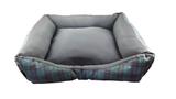 Caminha para Cachorro ou Gato São Pet Xadrez 60x60x18cm M