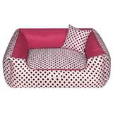 Caminha Pet Cachorro gato 60x60 M. + brinde poa:Poa Rosa - Luma pet