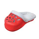 Caminha Pet Gato Cachorro Crocs Soninho Inverno Vermelho - Mecpet