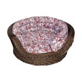 Caminha Pet Lux Orla do Vime em Argila 18litros 38x32 - Ov78