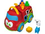 Caminhão de Brinquedo Baby Land - Dino Bombeirinho Cardoso Toys com Acessórios
