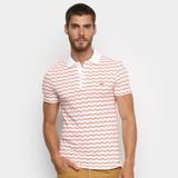 Camisa Polo Lacoste Listrada Degraus Masculina