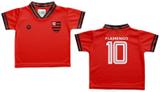 Camiseta Bebê Flamengo Vermelha - Torcida Baby