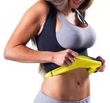 Camiseta Cinta Modeladora Abdominal Hot Shapers Ação Térmica