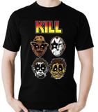 Camiseta Kill Parodia Assassinos Filme Terror Banda - Dragon store