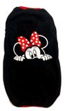 Camiseta Para Cachorro Minnie Preta - Tamanho G - Nica pet