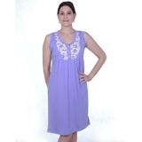 Camisola Feminina Adulto Senhora Regata Lilás - Gatto