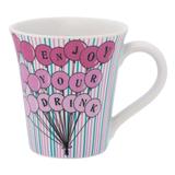 Caneca 330mL Porcelana Tulipa Enjoy Biona
