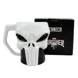 Caneca 3D Formato Caveira Punisher Justiceiro Marvel - Zona criativa