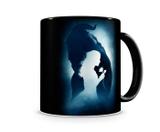 Caneca A bela e a Fera Black - Artgeek
