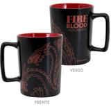 Caneca Alça Quadrada TARGARYEN Game Of Thrones 500ml - Zc