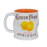 Caneca Amassada 220ml Cerâmica Laranja 080113 Mondoceram