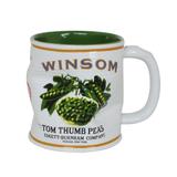 Caneca Amassada 320ml Verde 080119 Mondoceram