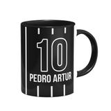 Caneca B-black Corinthians nome e número personalizado - Jps info