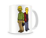 Caneca Breaking Bad Simpsons Walt e Jesse II - Artgeek