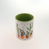 Caneca C/ Desenho De Cacto 330Ml - Mundi- cismar