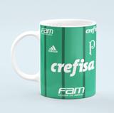 Caneca Camisa Palmeiras 2018 - Com Seu Nome E Numero - Jps info