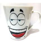 Caneca Caras e Bocas Porcelana - Koisas de kozinha