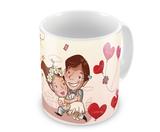 Caneca Casal Carregando no Colo - Canencacomestampa