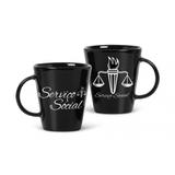 Caneca ceramica curso servico social - 6020 - Brasfoot