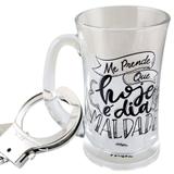 Caneca Chopp Hamburgo com Algema - Dia de Maldade - Uatt