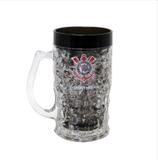 Caneca com gel congelante customizada do corinthians 400ml - Fwb
