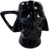 Caneca Com Tampa Capacete Darth Vader Star Wars 3d - Zona criativa