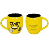 Caneca Concava 300ml "Jornalismo" Mondoceram