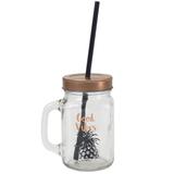 Caneca Conserva com Canudo - Good Vibes - Uatt