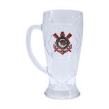 Caneca Corinthians Bola De Futebol 630 Ml Vidro - Drina