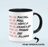 Caneca Da Série Friends Com Nomes Personalizados Pb - Jps info