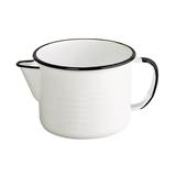 Caneca de ágata com bico Branco - Ewel