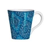Caneca De Cerâmica 200Ml Bandana Azul - Scalla