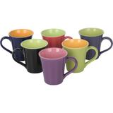Caneca de Cerâmica 330ml Tulipa Bicolor Oxford Sortido
