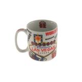 Caneca de cerâmica decoração las vegas - Mais az desing