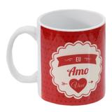Caneca de Cerâmica - Eu amo Você - Vikos