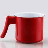 Caneca De Cerâmica Vermelha 1,5l Antiaderente 14cm - Class home