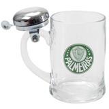 Caneca de cerveja com sineta 380Ml - Palmeiras - Uatt
